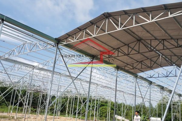 Thi công nhà thép tiền chế tại TPHCM, Bình Dương, Vũng Tàu