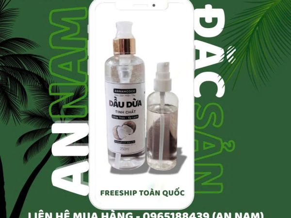 Cung cấp dầu dừa Bến Tre sỉ và lẻ toàn quốc, giá tốt