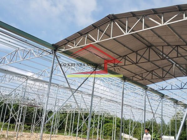 Thi công nhà thép tiền chế tại TPHCM, Bình Dương, Vũng Tàu