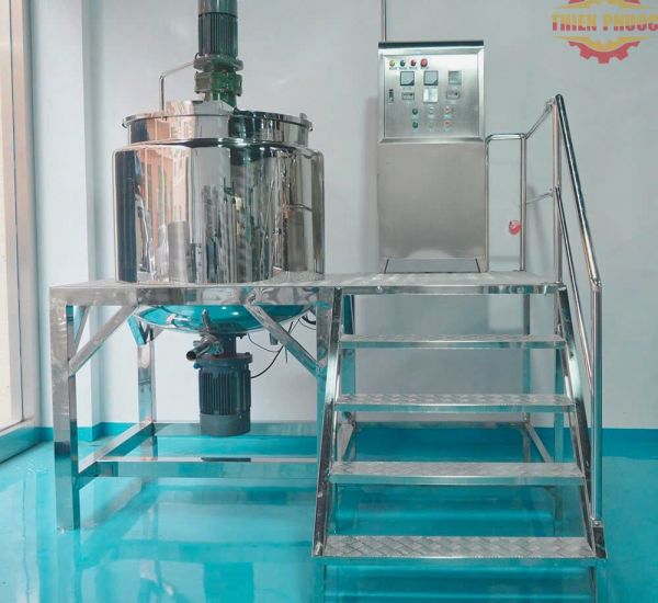 Gia công bồn khuấy inox, bồn khuấy inox công nghiệp tại TPHCM