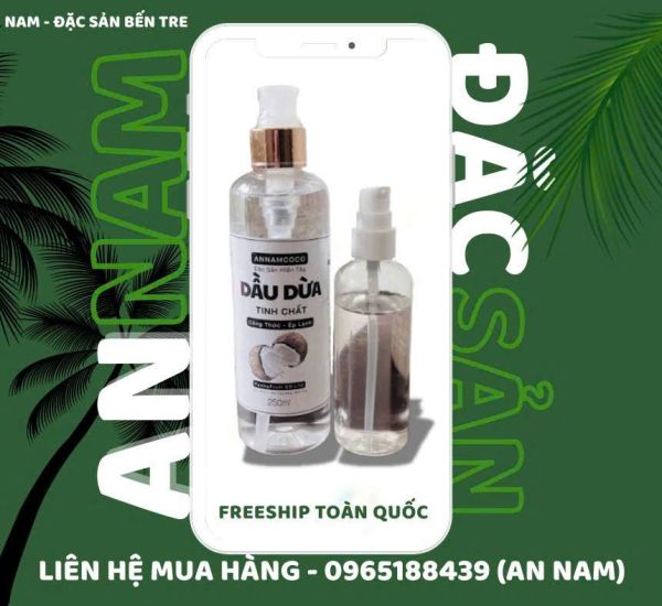 Cung cấp dầu dừa Bến Tre sỉ và lẻ toàn quốc, giá tốt