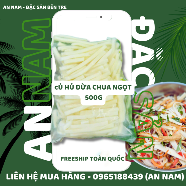 Củ Hủ Dừa Chua Ngọt Bến Tre