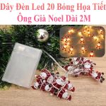 Đèn LED trang trí ông già Noel