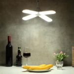 Đèn led gấp gọn 4 cánh