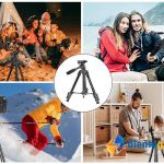 Giá đỡ tripod 3 chân kèm remote chụp ảnh