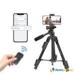 Giá đỡ tripod 3 chân kèm remote chụp ảnh