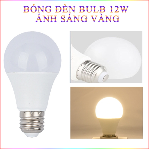 Bóng đèn LED 12W ánh sáng vàng