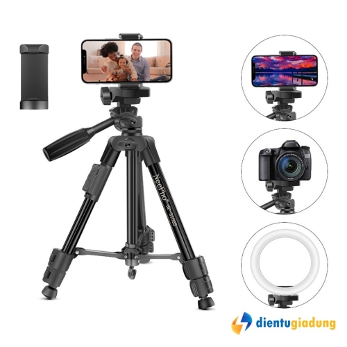 Giá đỡ tripod 3 chân kèm remote chụp ảnh