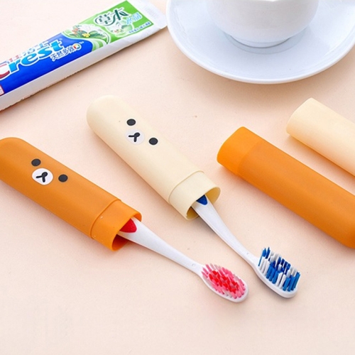 Combo 4 hộp đựng bàn chải đánh răng gấu rilakkuma